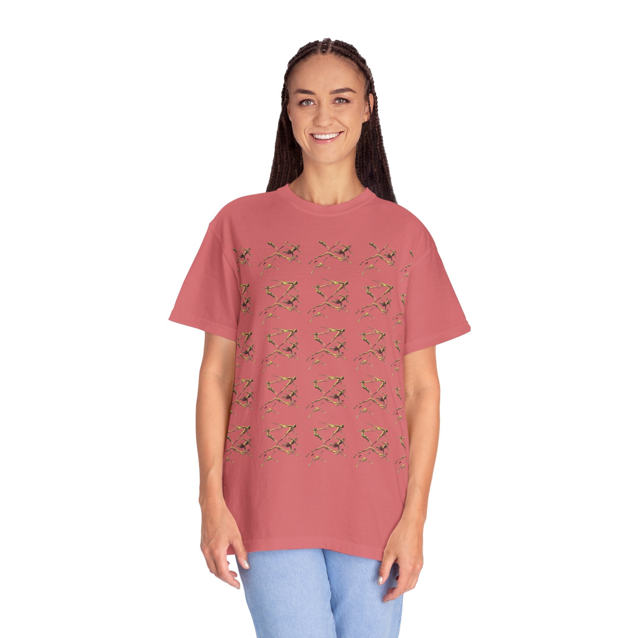 Swimmer Flying T-Shirt — Surreal Swimscape Graphic Tee Unisex