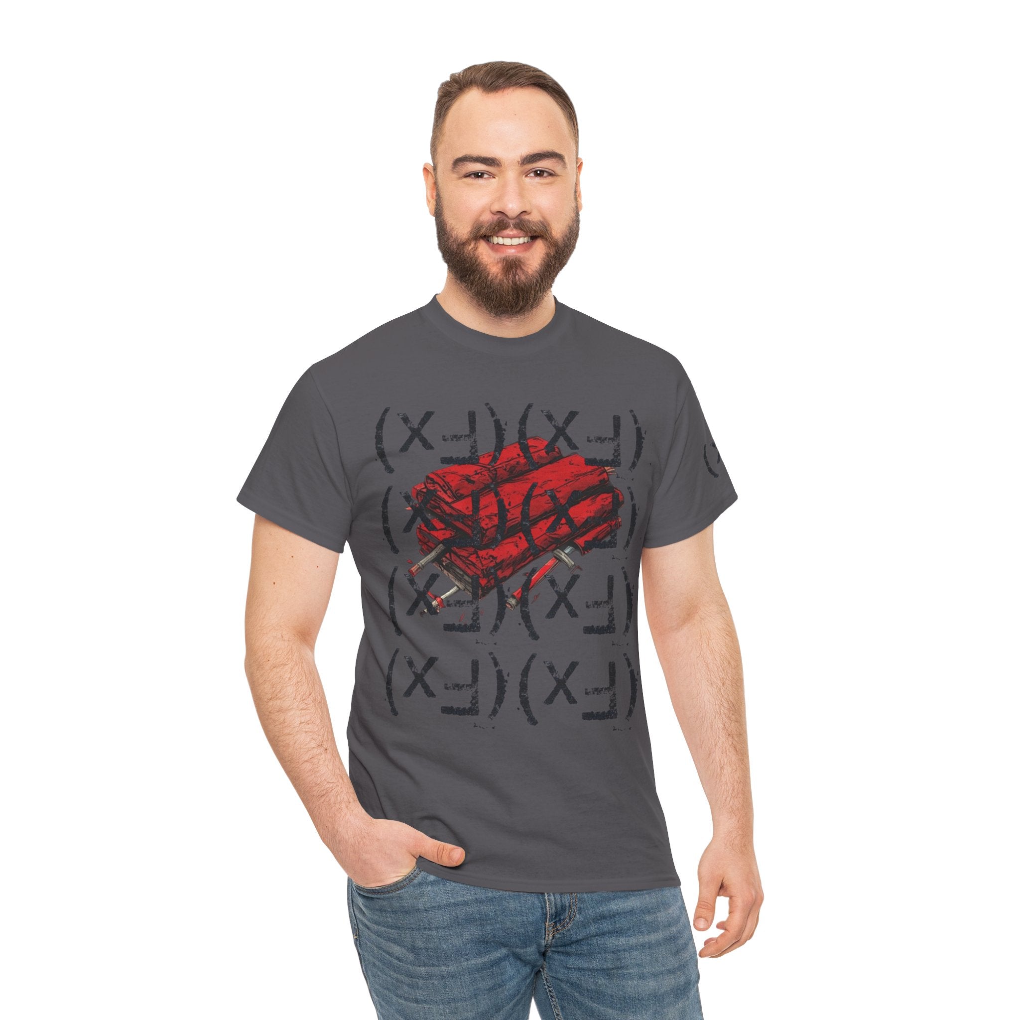 Happy Dynamite Tee — "Cue the Music" Expressive Graphic T-Shirt Unisex