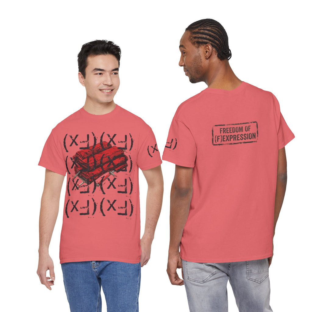 Happy Dynamite Tee — "Cue the Music" Expressive Graphic T-Shirt Unisex