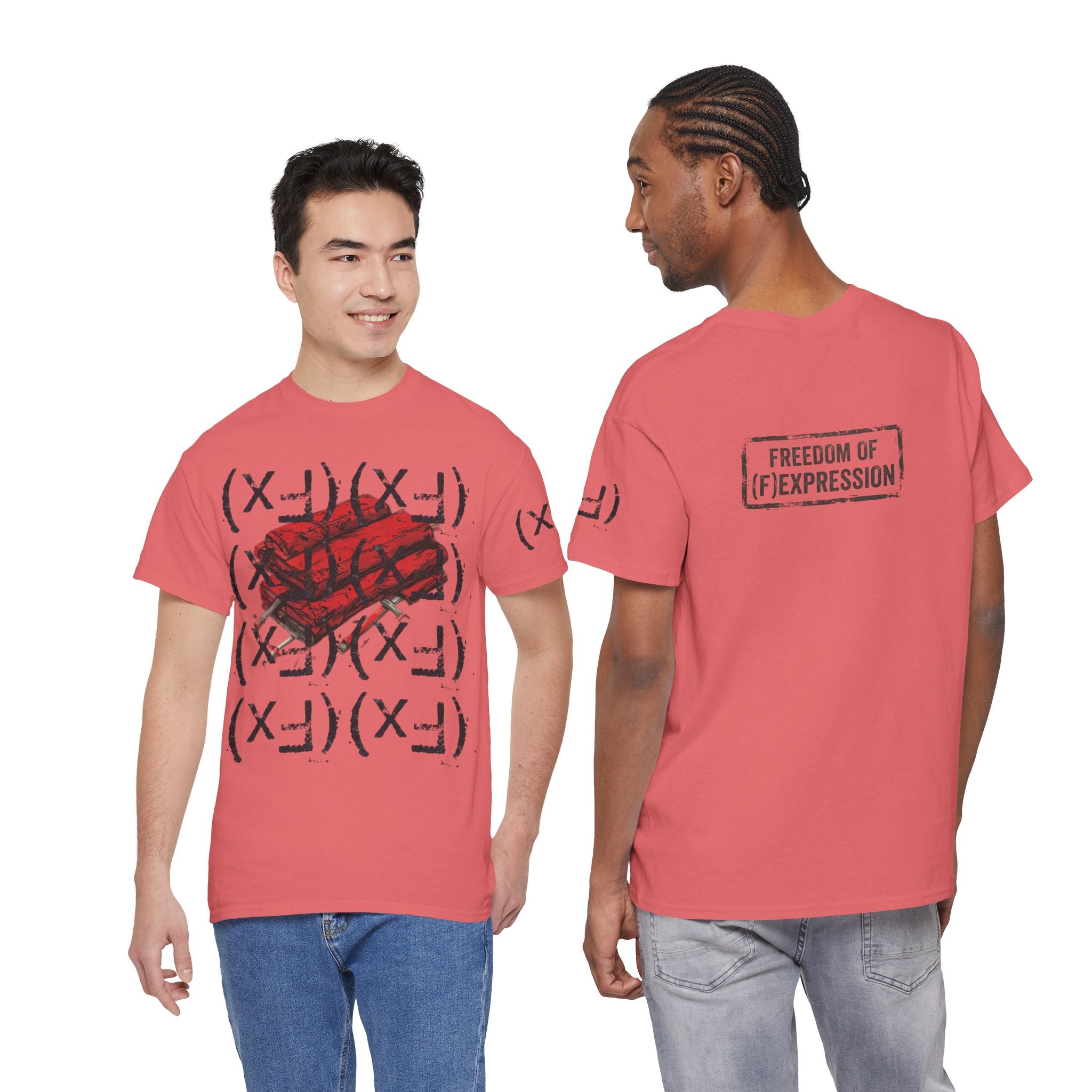 Happy Dynamite Tee — "Cue the Music" Expressive Graphic T-Shirt Unisex