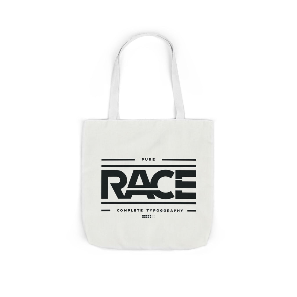 Minimalist Racing Themed Tote Bag