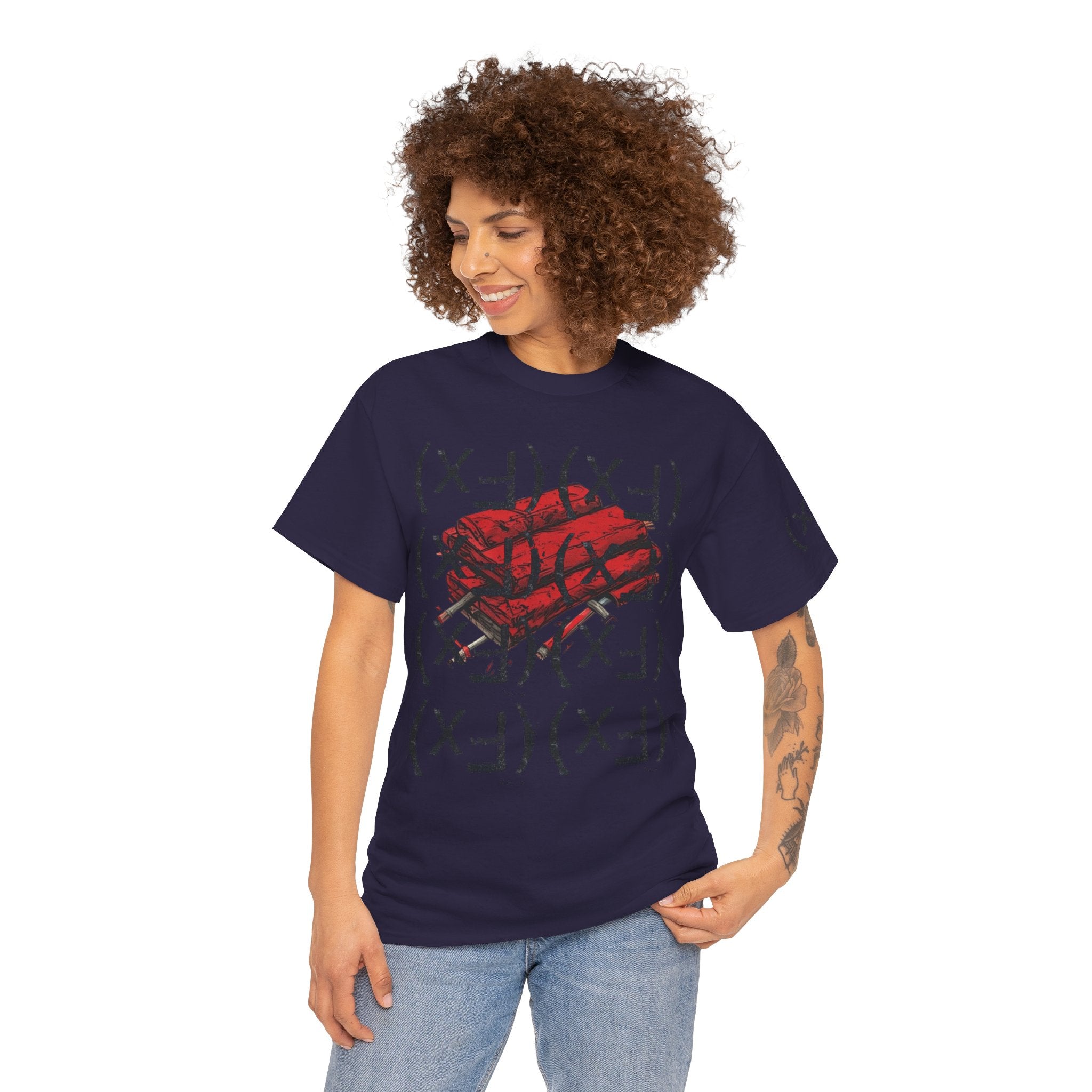 Happy Dynamite Tee — "Cue the Music" Expressive Graphic T-Shirt Unisex