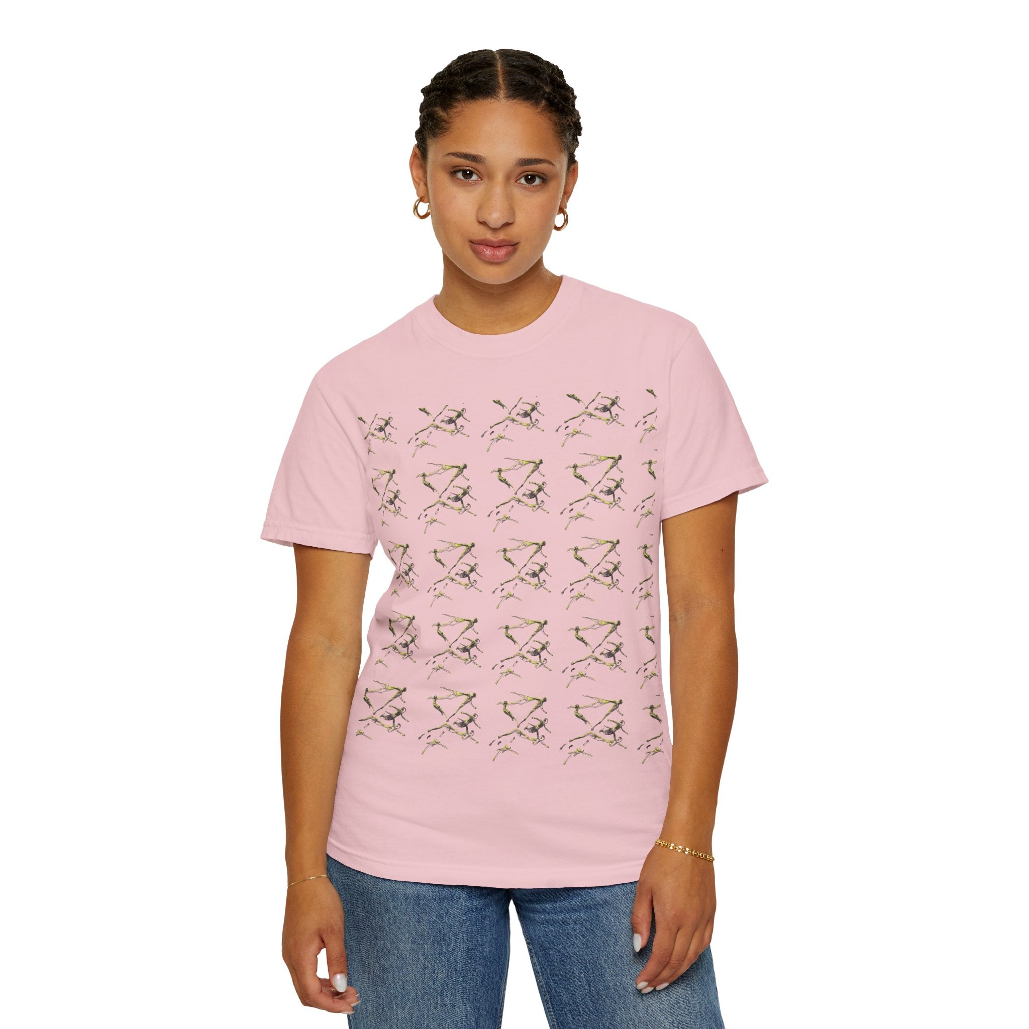 Swimmer Flying T-Shirt — Surreal Swimscape Graphic Tee Unisex