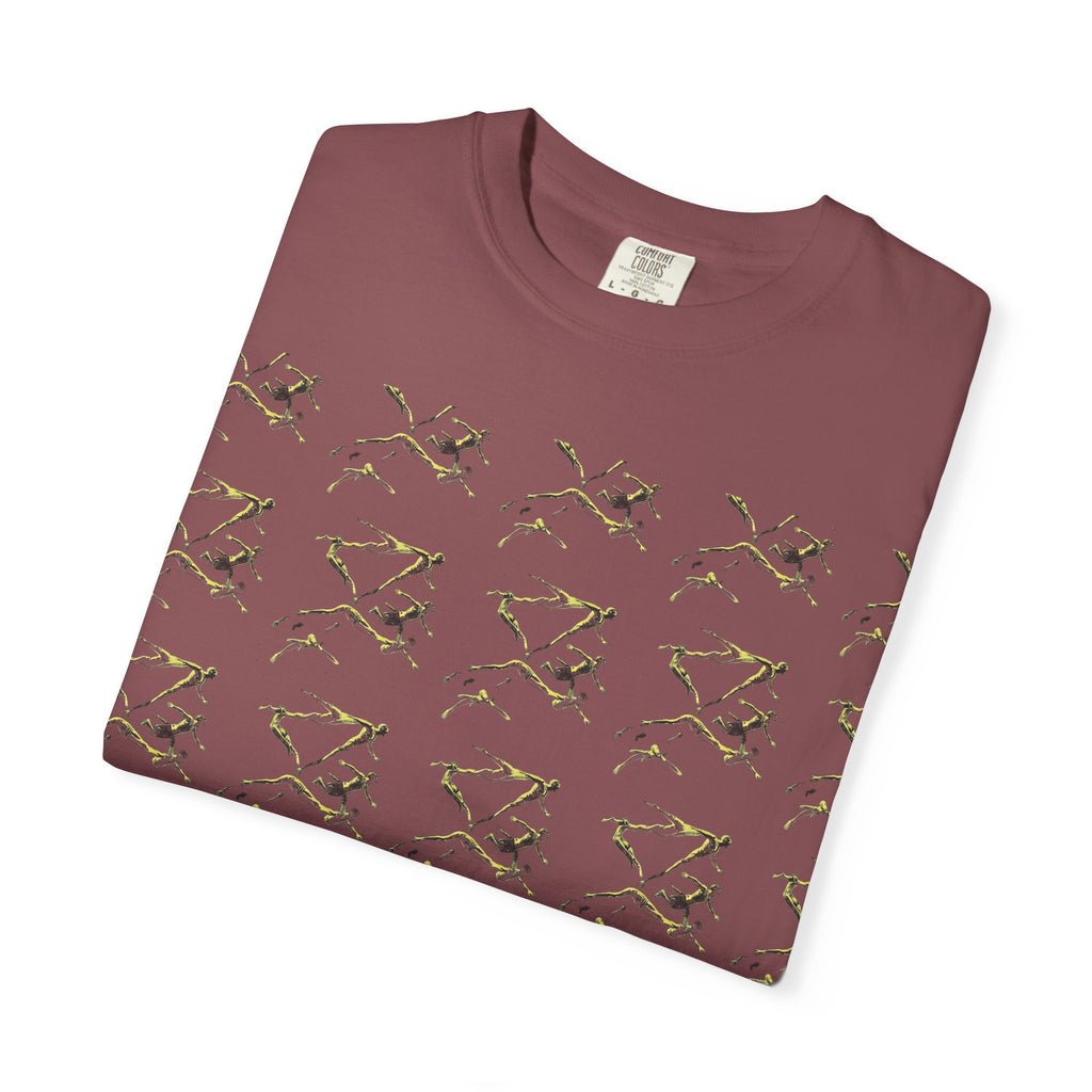 Swimmer Flying T-Shirt — Surreal Swimscape Graphic Tee Unisex