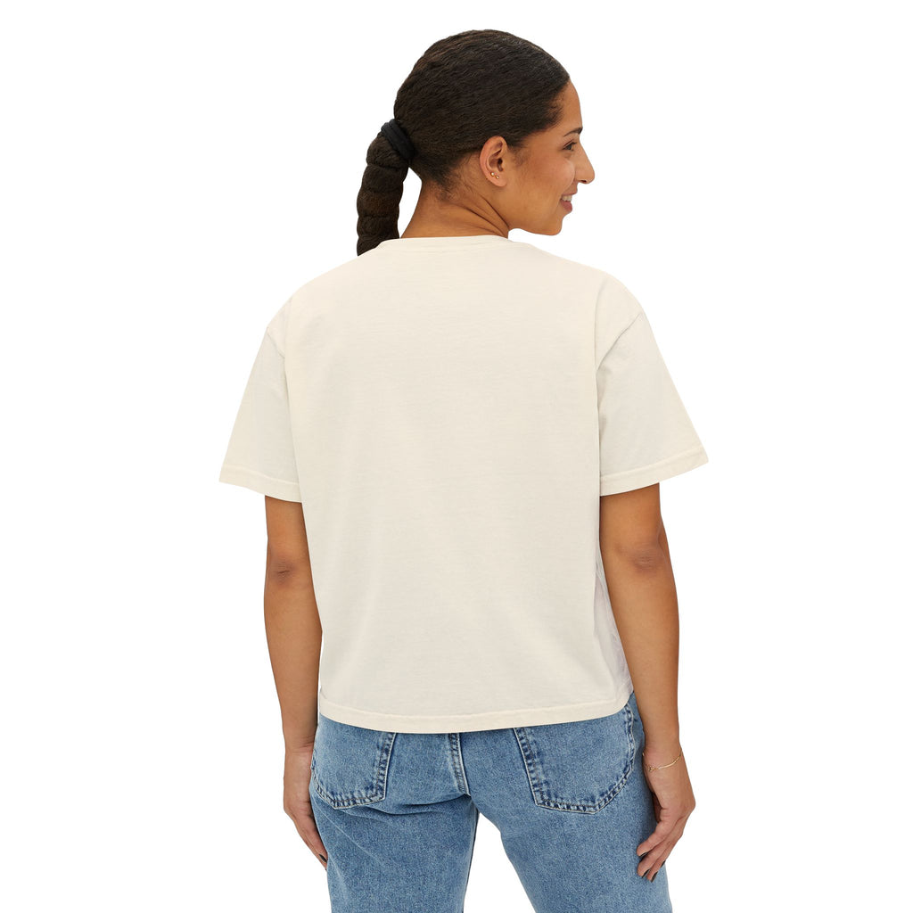 Mom University Boxy Tee Unisex