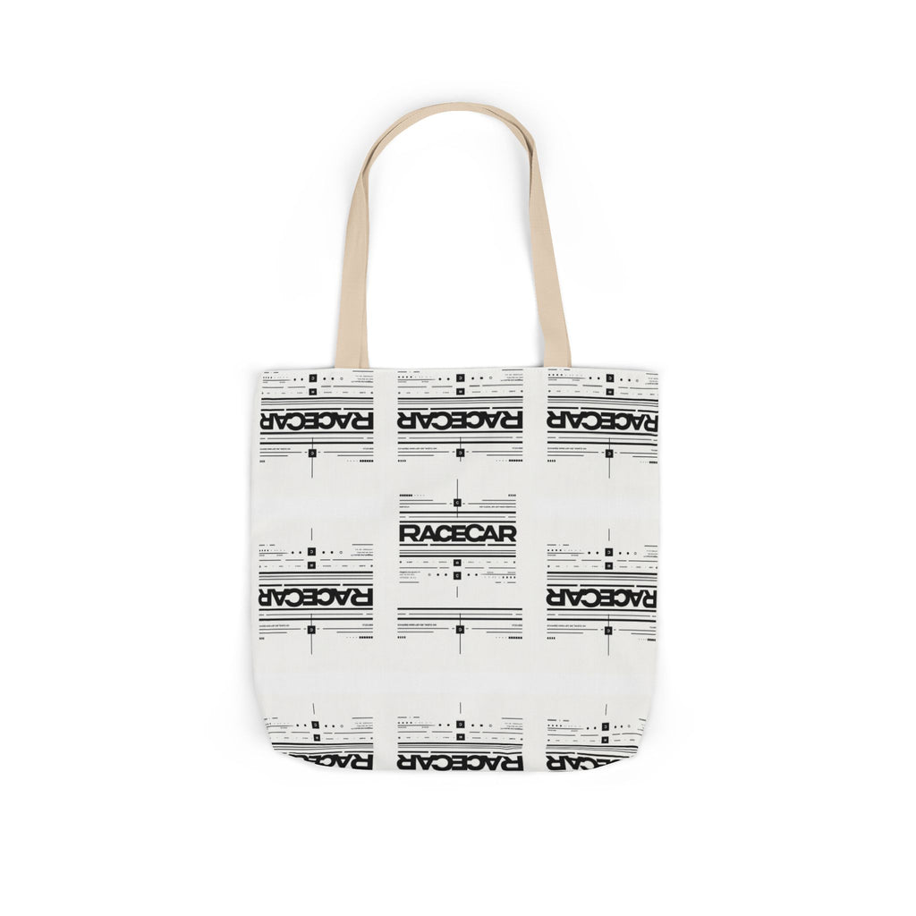 Minimalist '/Racecar' Tote Bag - Modern Design