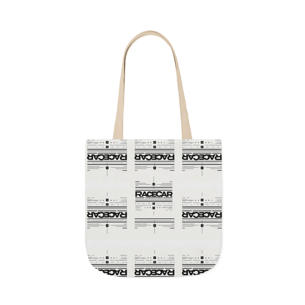 Minimalist '/Racecar' Tote Bag - Modern Design
