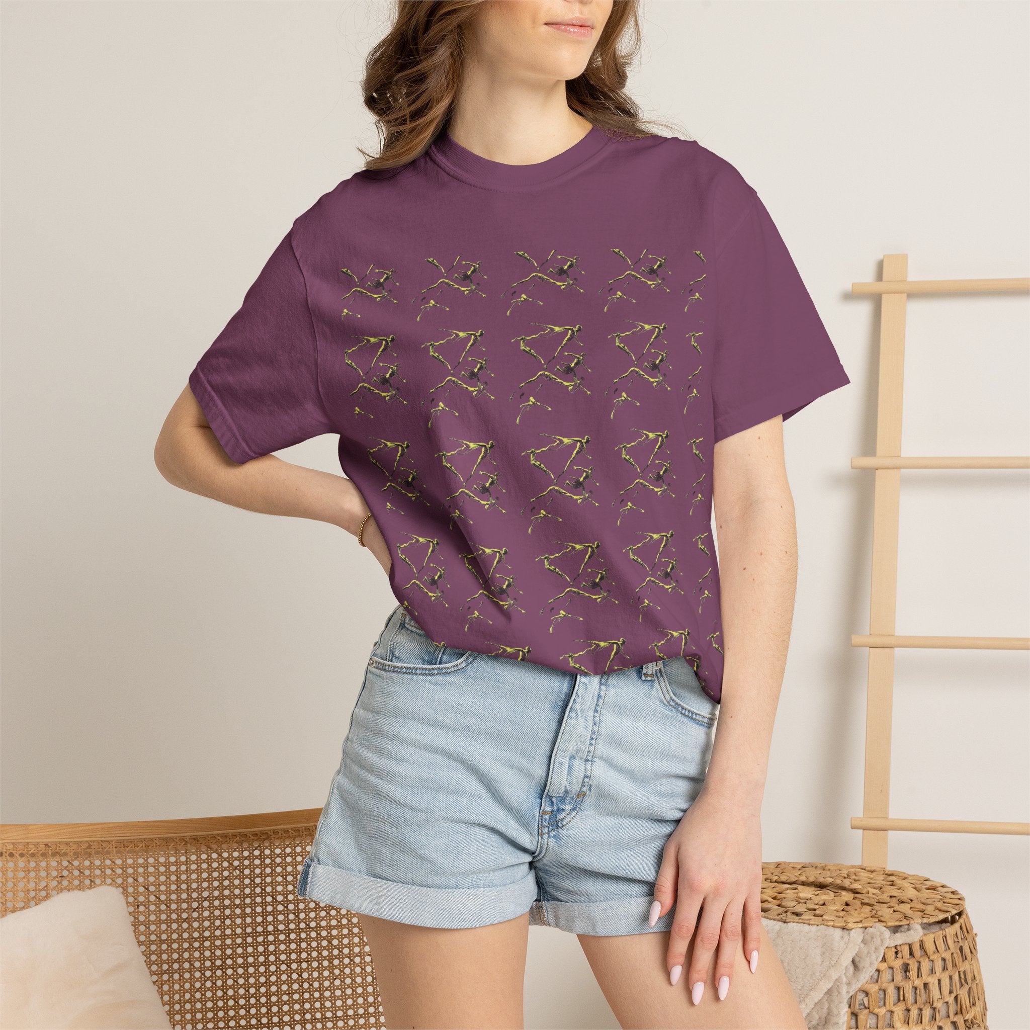 Swimmer Flying T-Shirt — Surreal Swimscape Graphic Tee Unisex