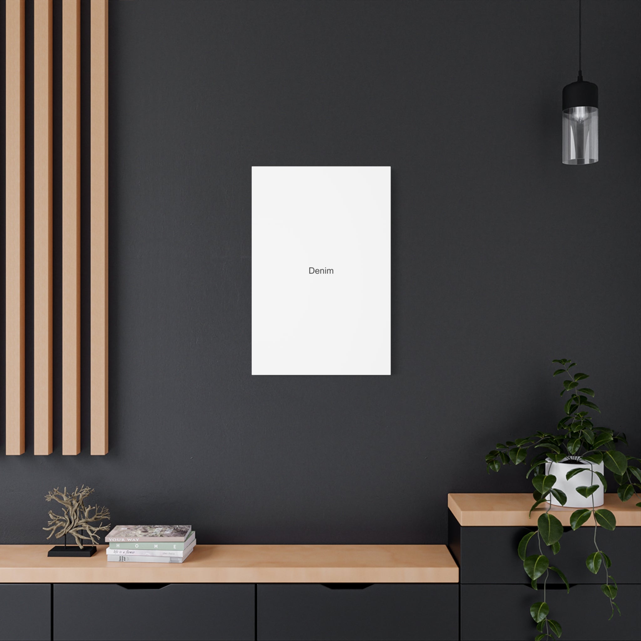 Indigo Americana Canvas Art