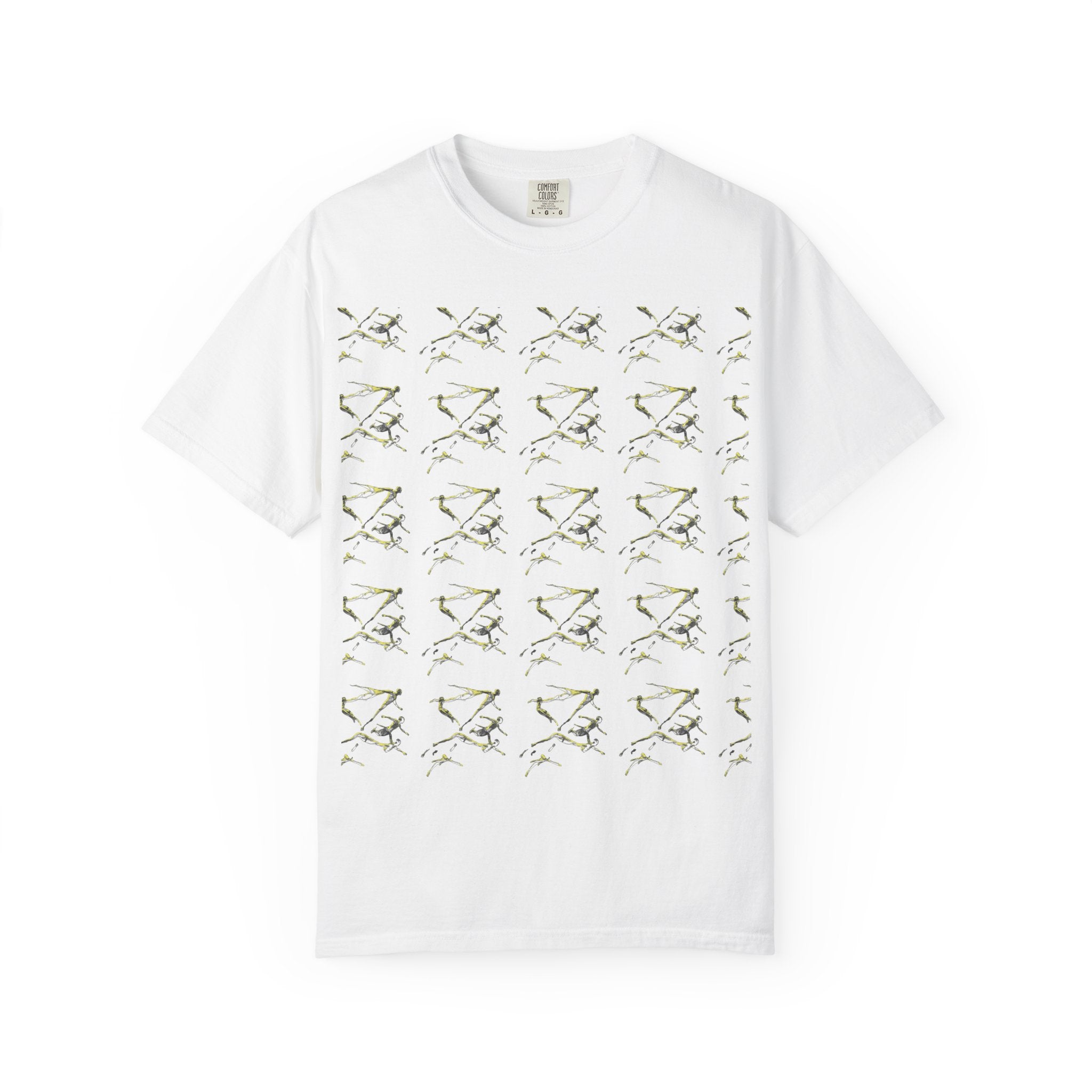Swimmer Flying T-Shirt — Surreal Swimscape Graphic Tee Unisex