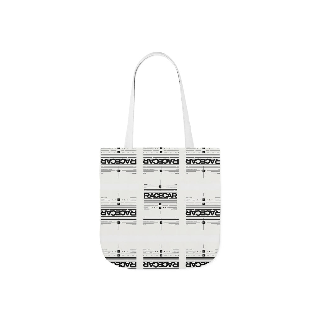 Minimalist '/Racecar' Tote Bag - Modern Design