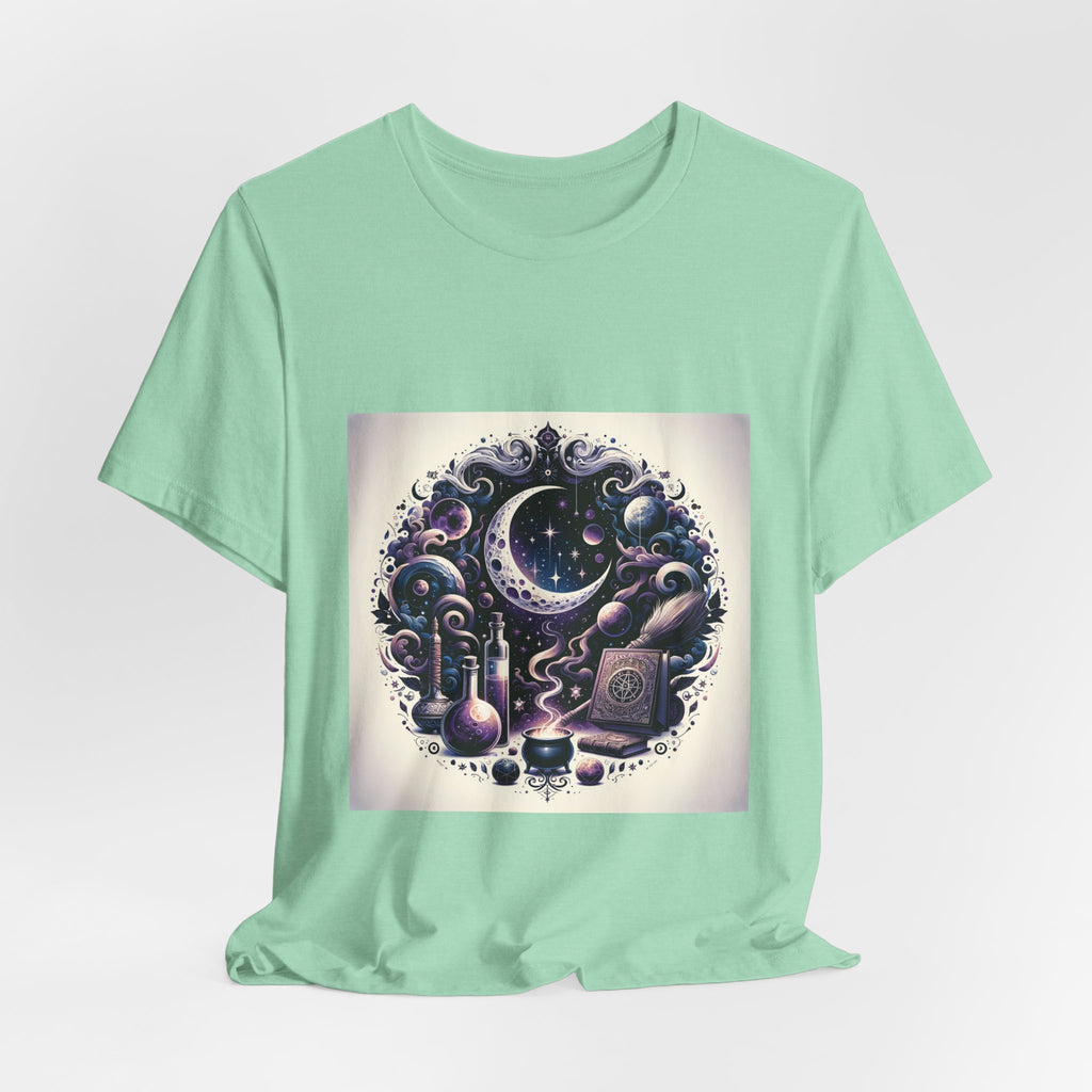 Witchy Vibes Crescent Moon T-Shirt Unisex
