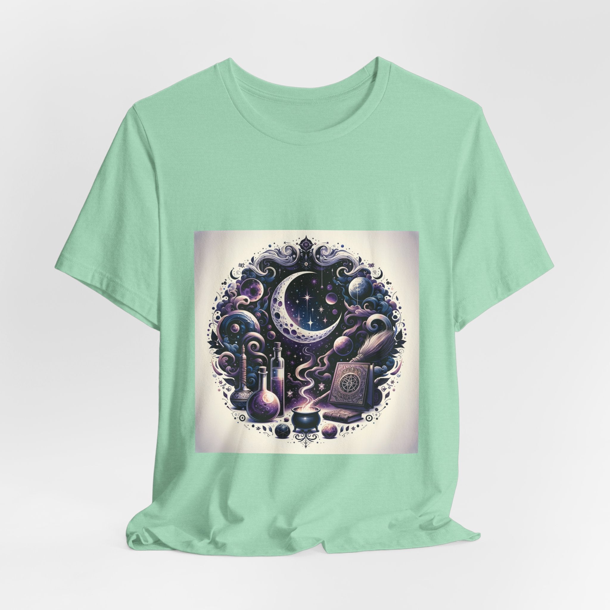 Witchy Vibes Crescent Moon T-Shirt Unisex