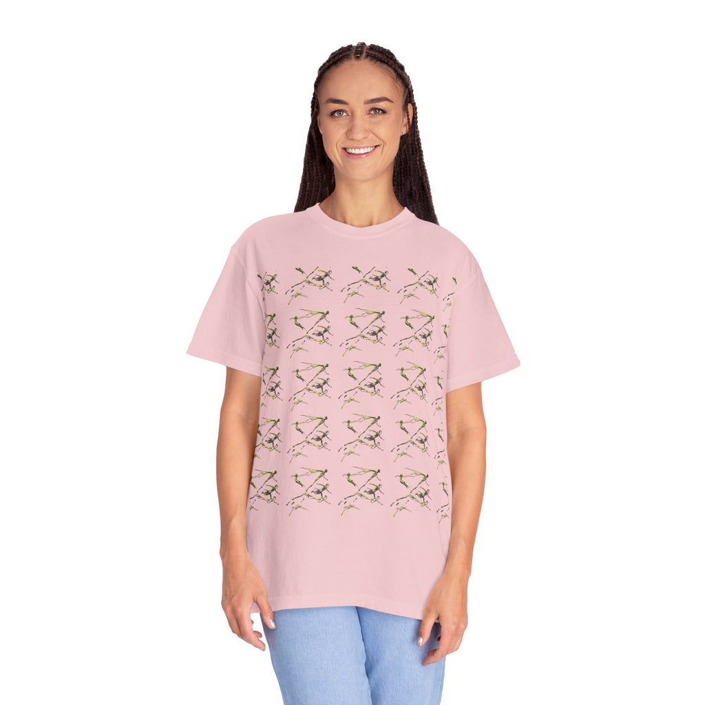 Swimmer Flying T-Shirt — Surreal Swimscape Graphic Tee Unisex