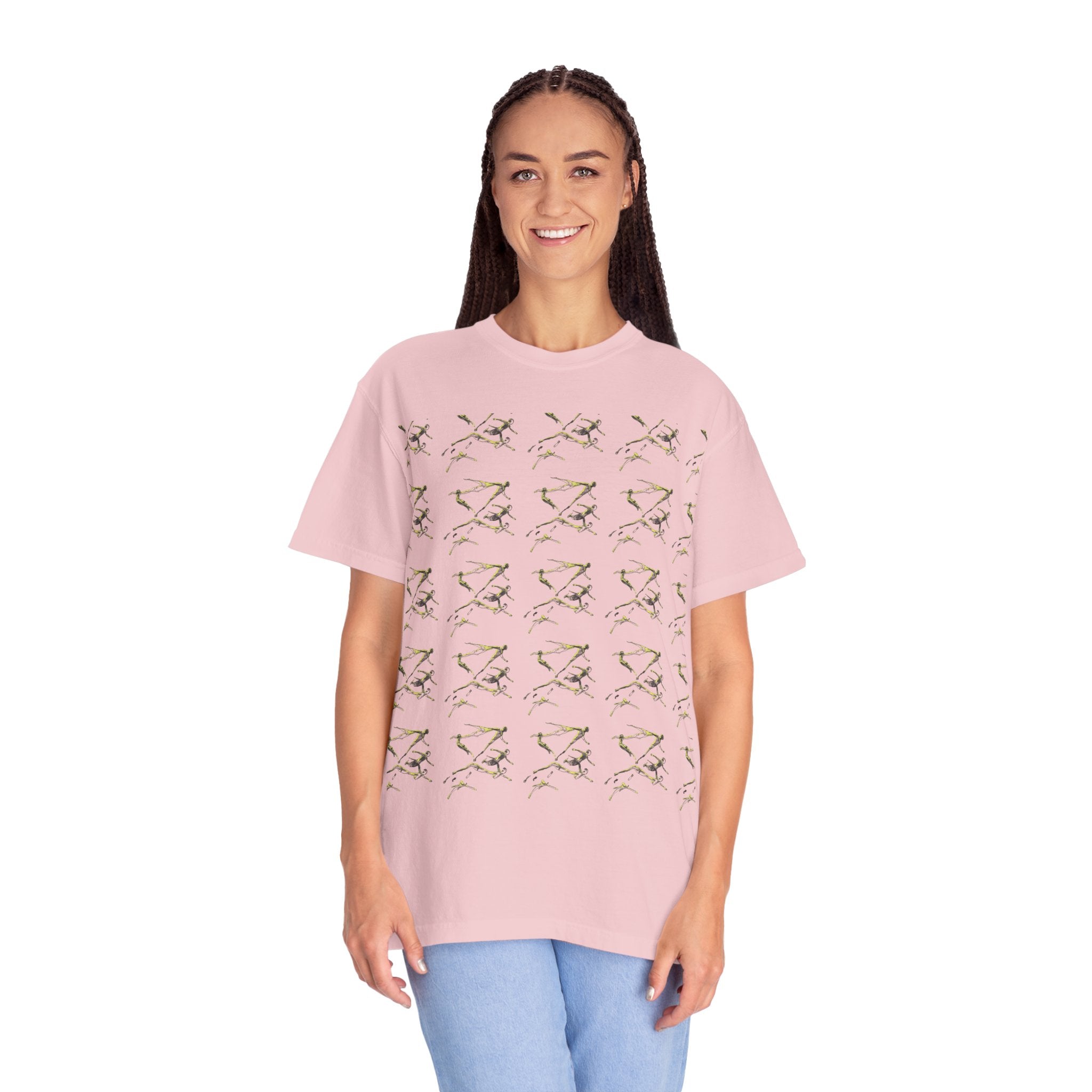 Swimmer Flying T-Shirt — Surreal Swimscape Graphic Tee Unisex