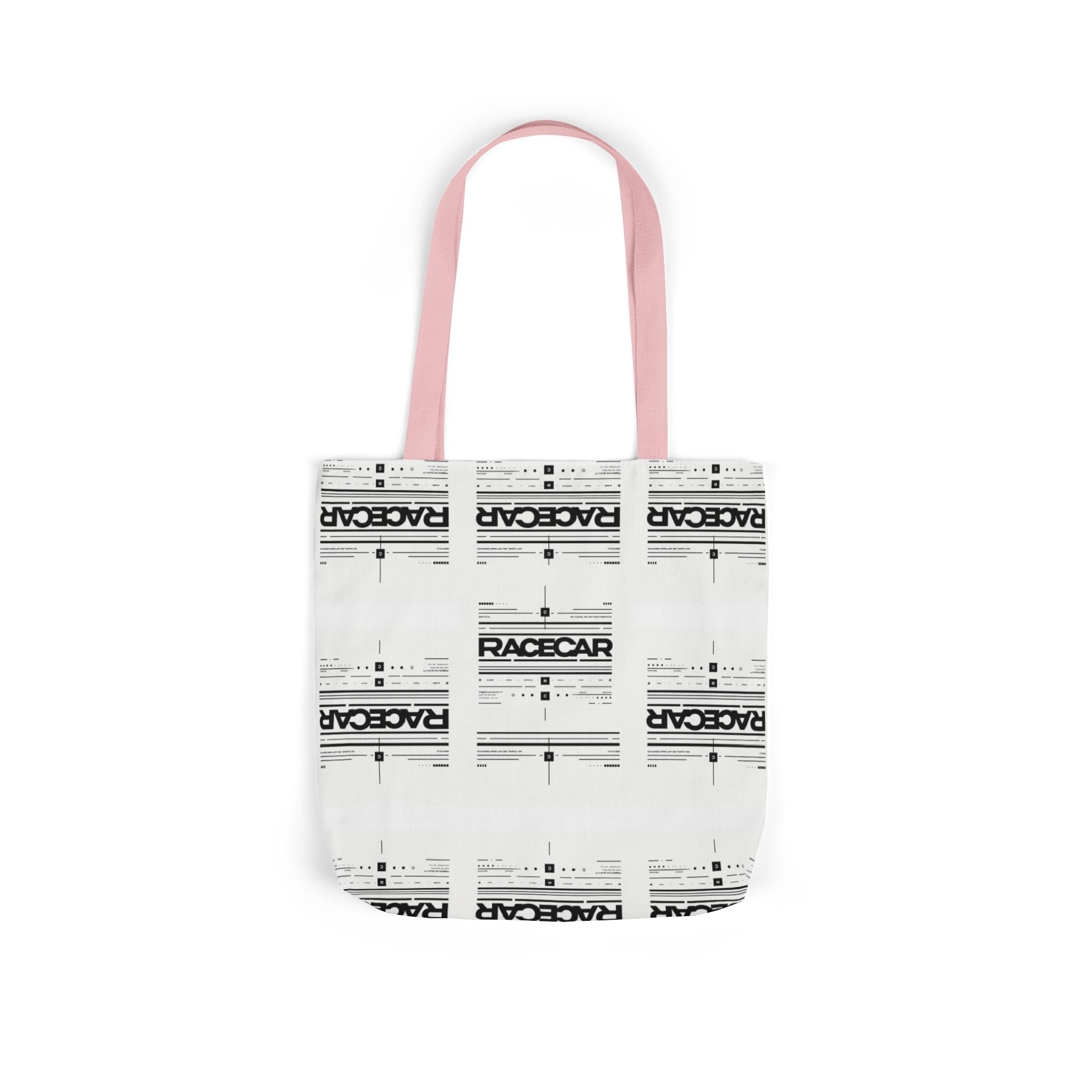 Minimalist '/Racecar' Tote Bag - Modern Design