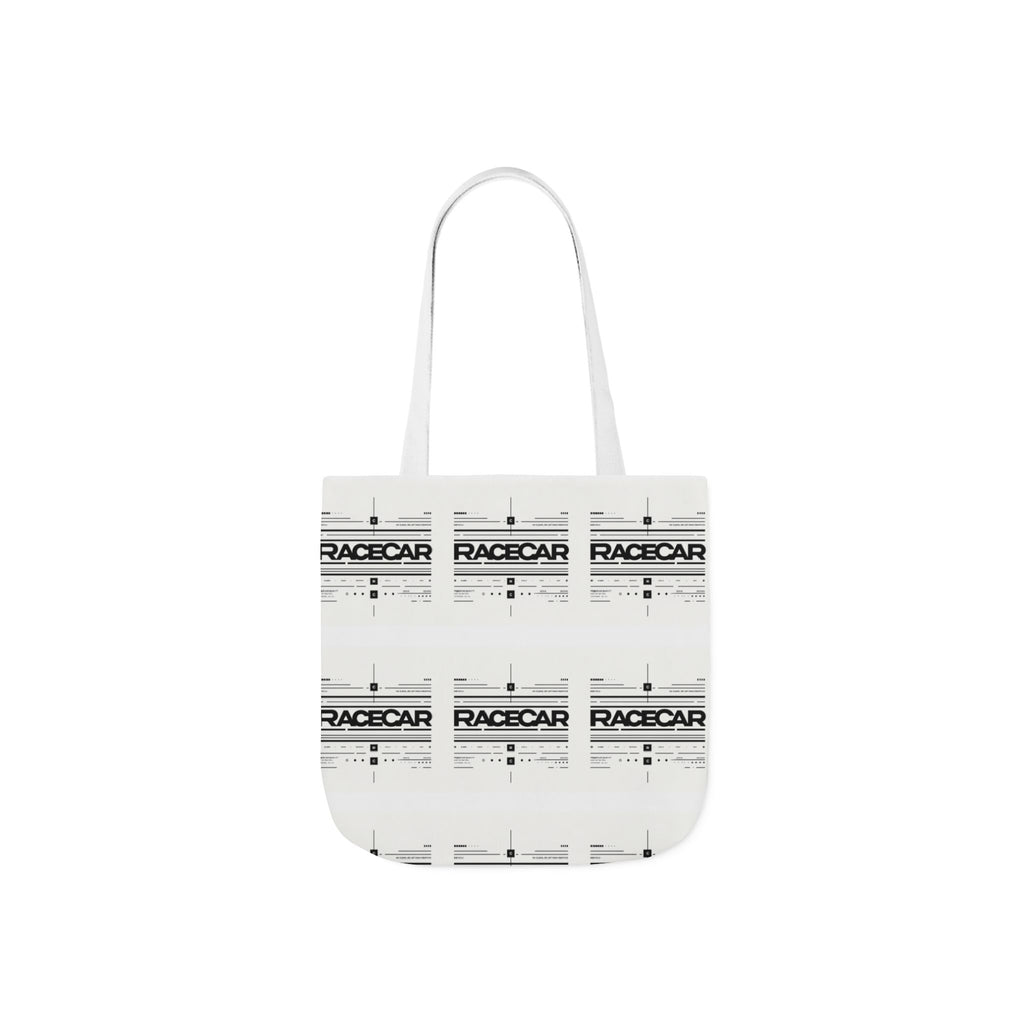 Minimalist '/Racecar' Tote Bag - Modern Design