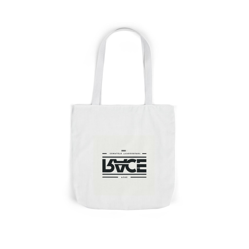 Minimalist Racing Themed Tote Bag