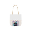 Holographic Y2K Flip Phone Tote Bag