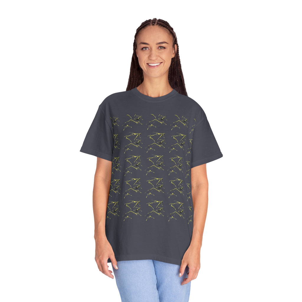 Swimmer Flying T-Shirt — Surreal Swimscape Graphic Tee Unisex