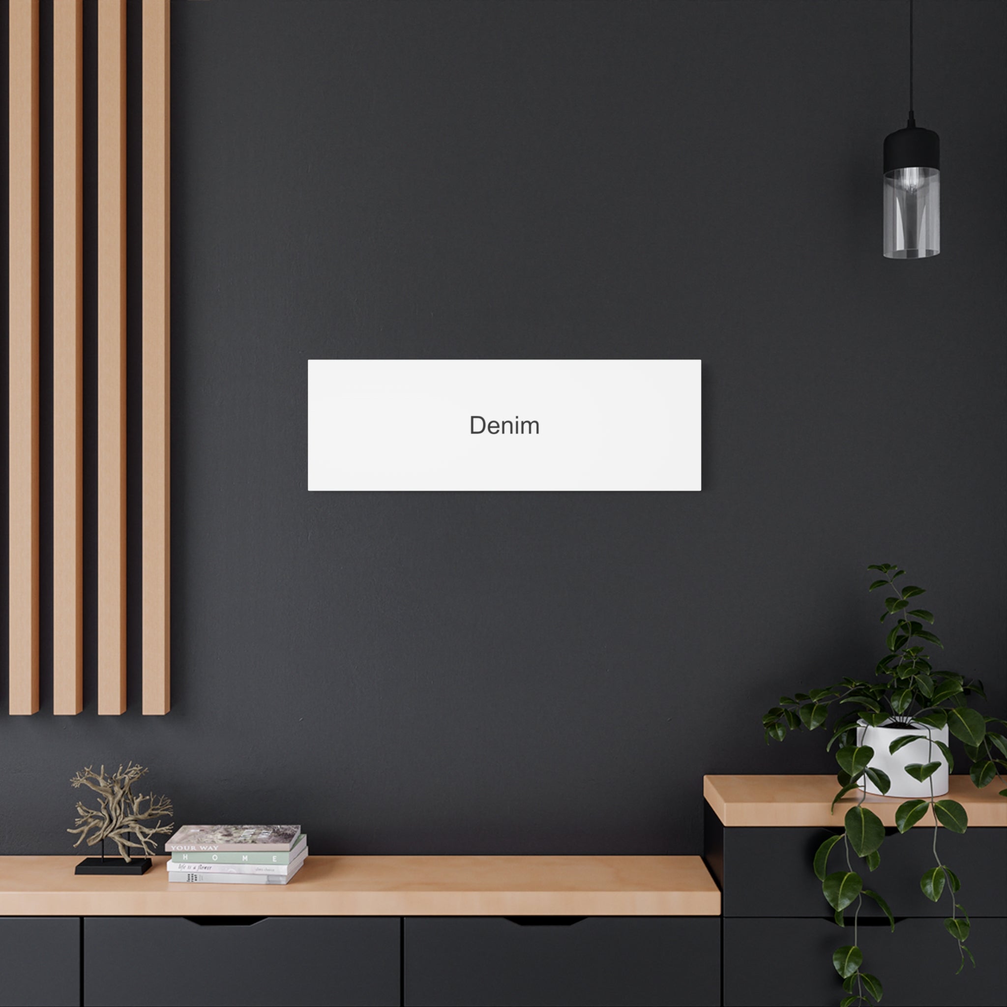Indigo Americana Canvas Art