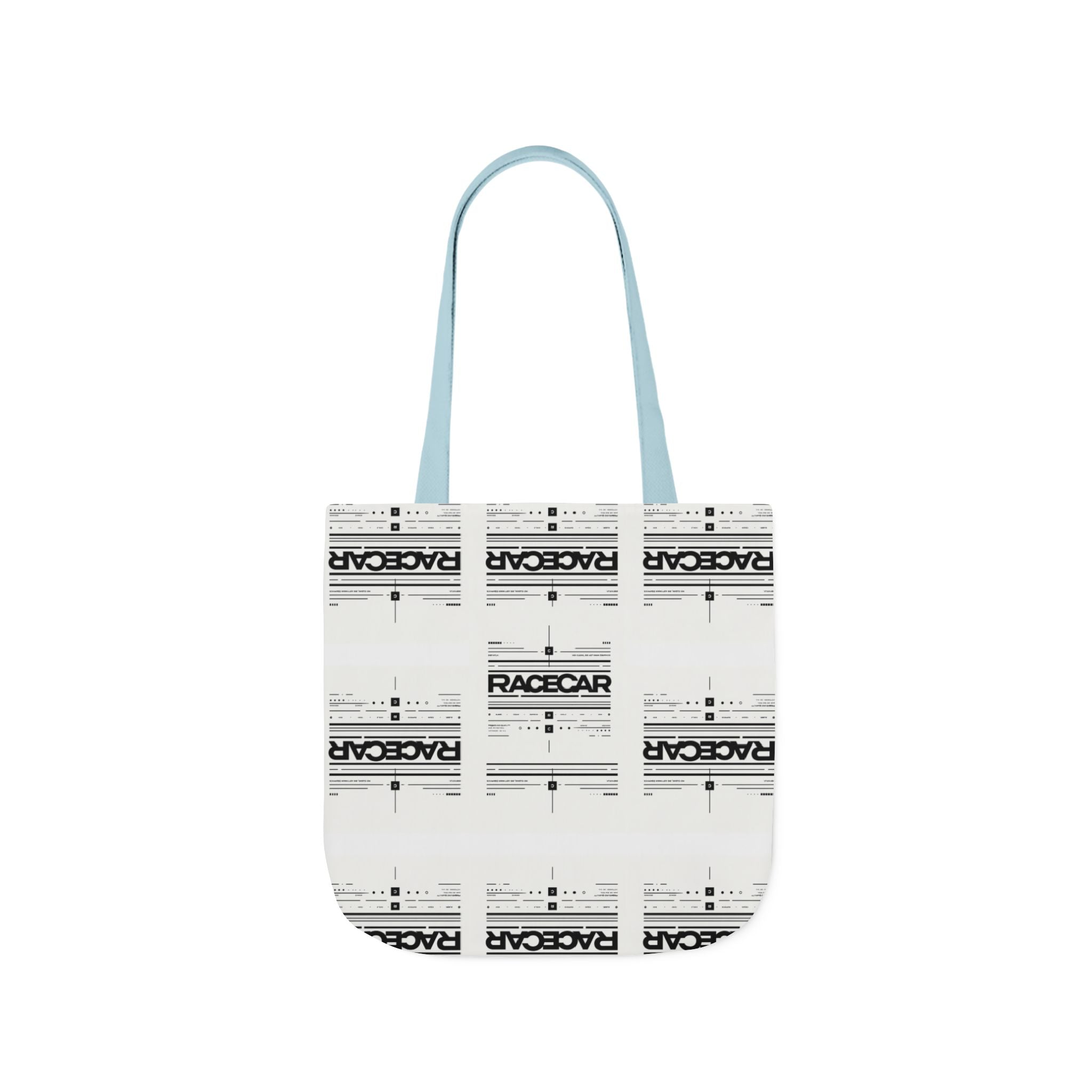 Minimalist '/Racecar' Tote Bag - Modern Design