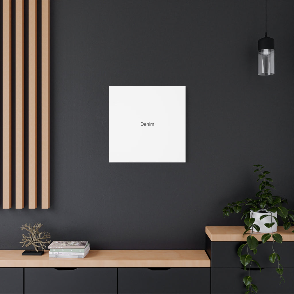 Indigo Americana Canvas Art