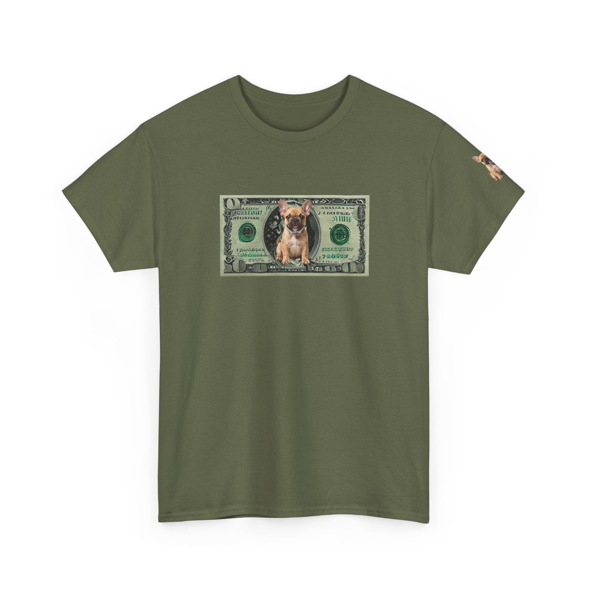 Cute Puppy Dollar T-Shirt — Adorable Puppy Graphic Tee Unisex