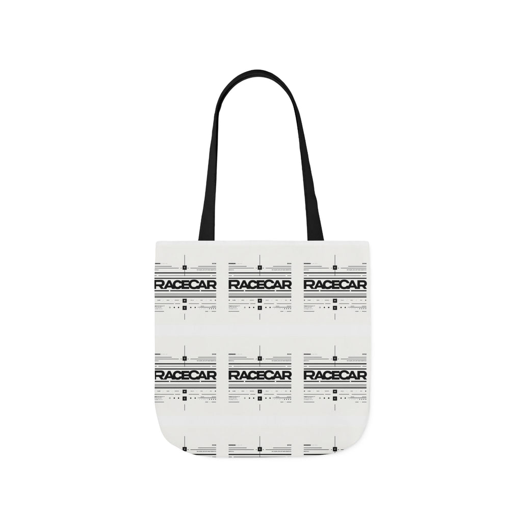 Minimalist '/Racecar' Tote Bag - Modern Design