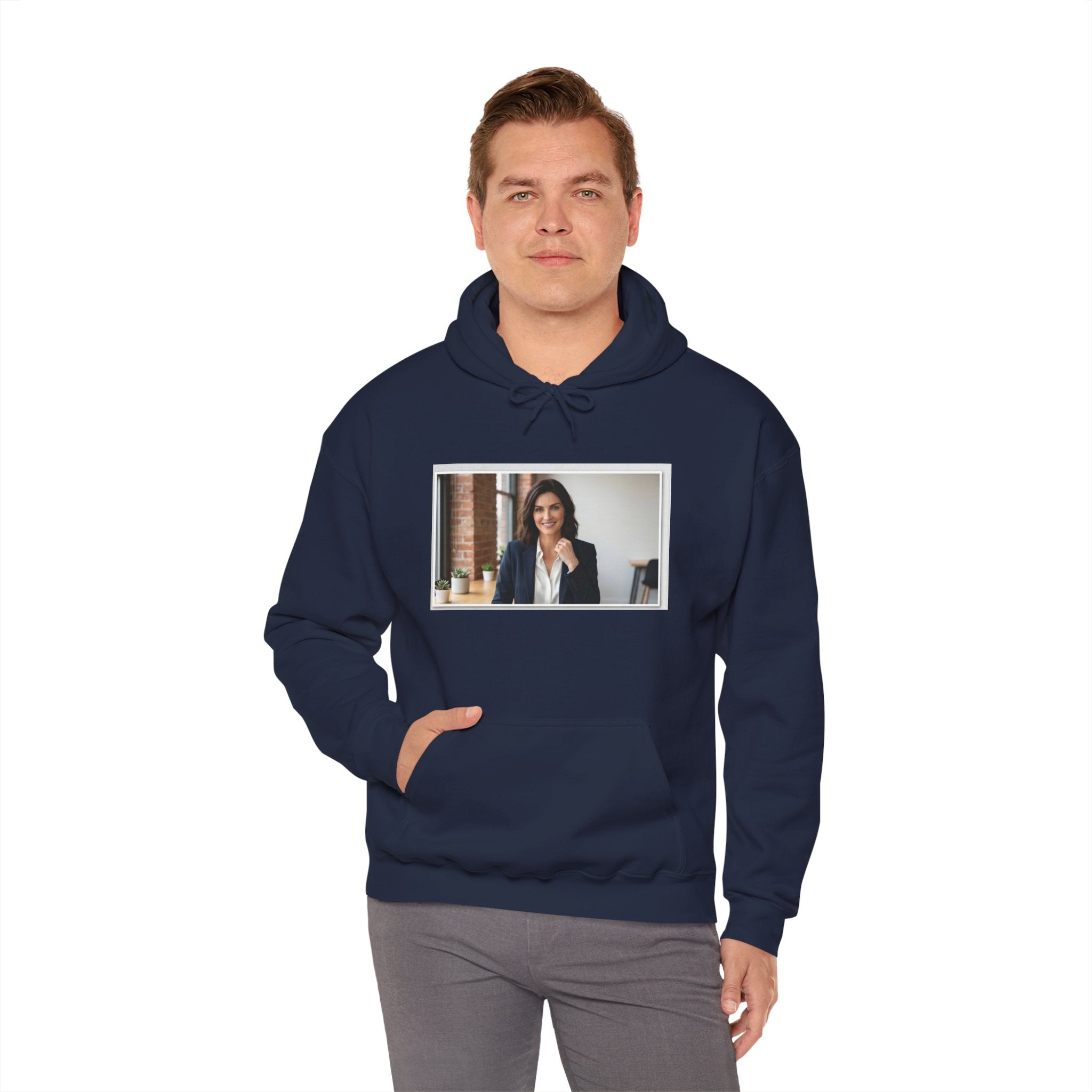 Personalized Hoodie Name: Boots  With a Picture of Boots on it