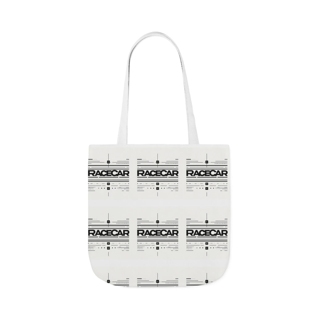 Minimalist '/Racecar' Tote Bag - Modern Design