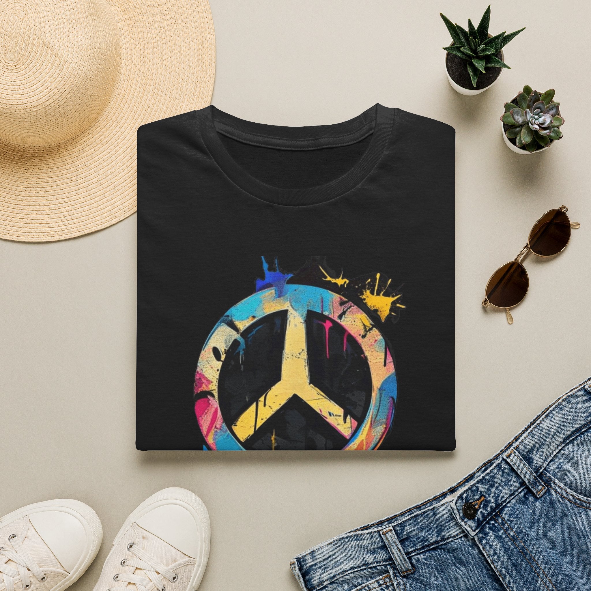 Cleanup Peace T-Shirt — Environmental Cleanup Volunteer Tee Unisex