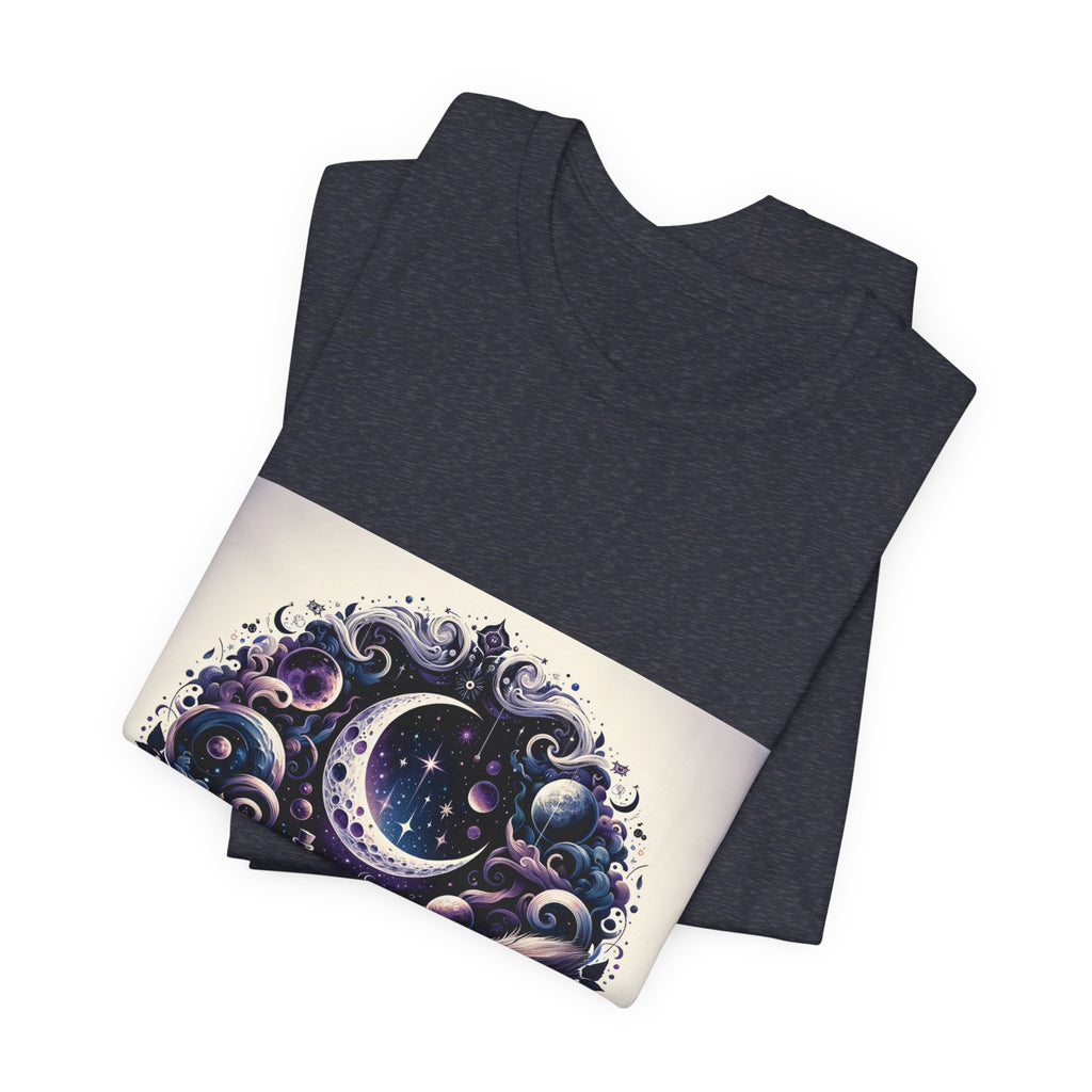 Witchy Vibes Crescent Moon T-Shirt Unisex