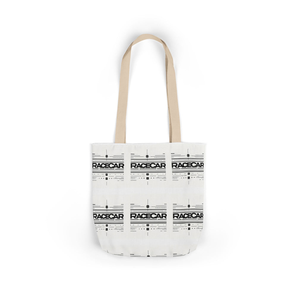 Minimalist '/Racecar' Tote Bag - Modern Design