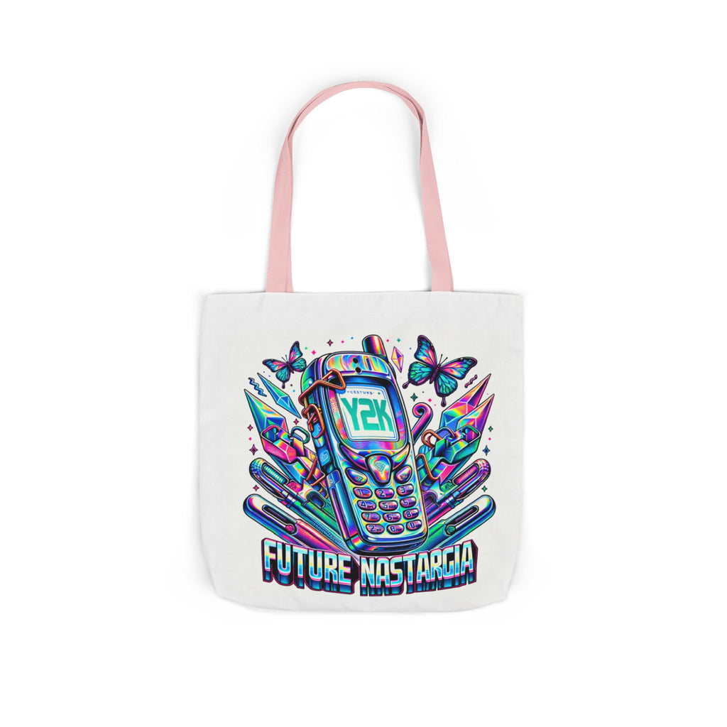 Y2K Nostalgia Tech Tote Bag – Retro Chic