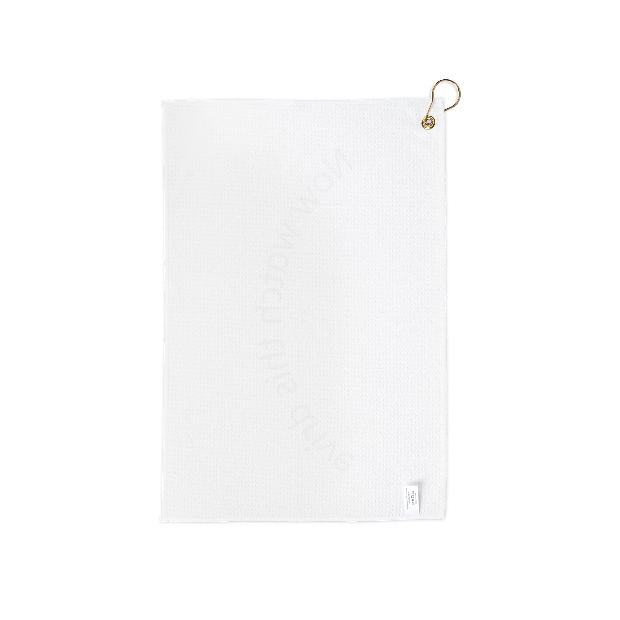 Golf towel. Enjoy the links, ...Now Watch This Drive.