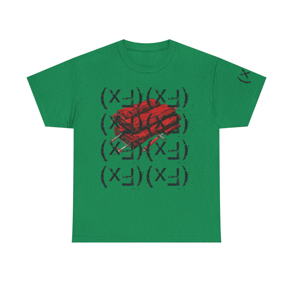 Happy Dynamite Tee — "Cue the Music" Expressive Graphic T-Shirt Unisex