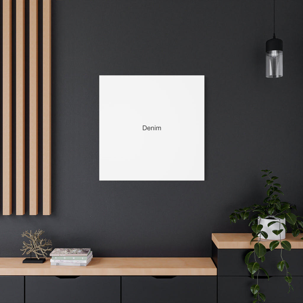 Indigo Americana Canvas Art