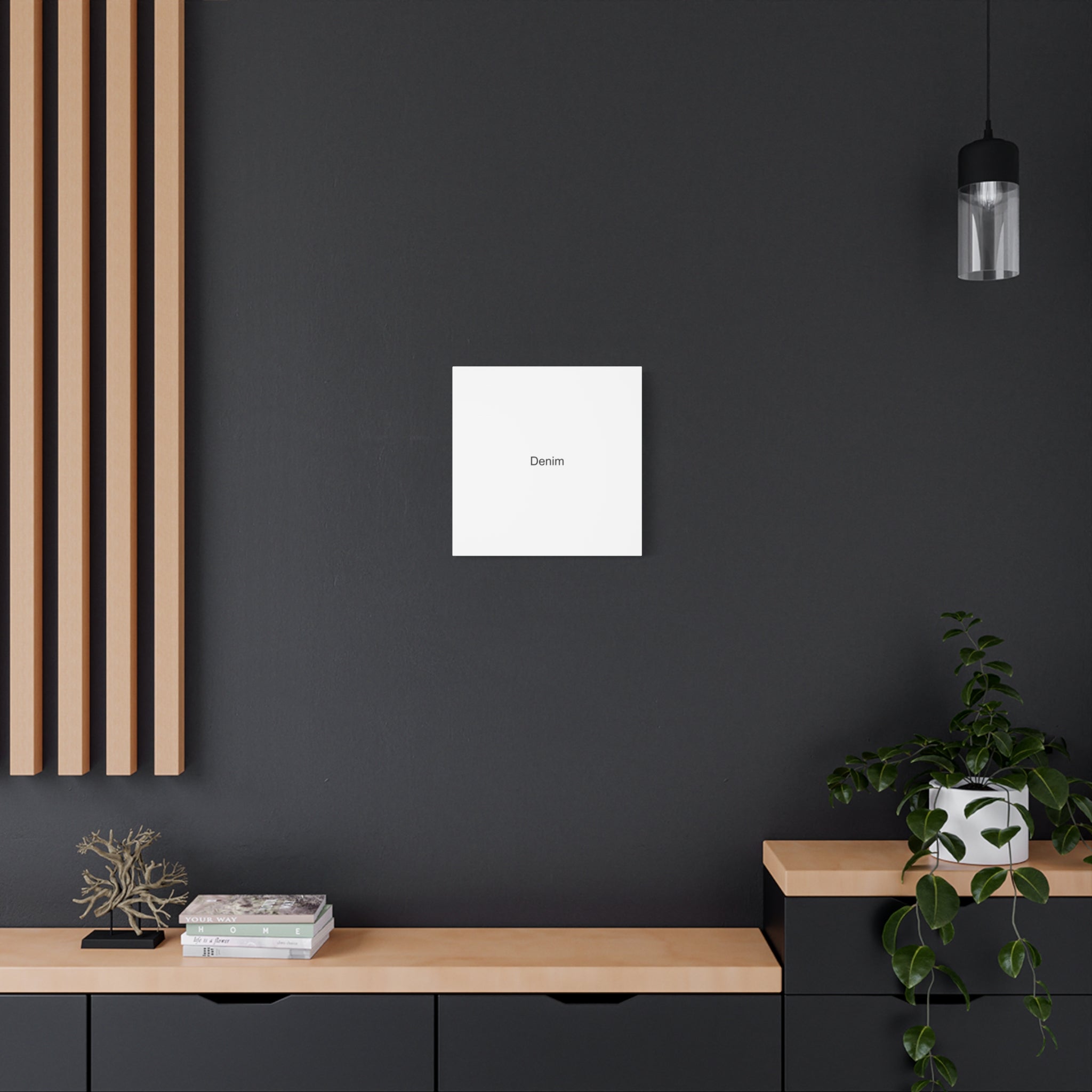 Indigo Americana Canvas Art
