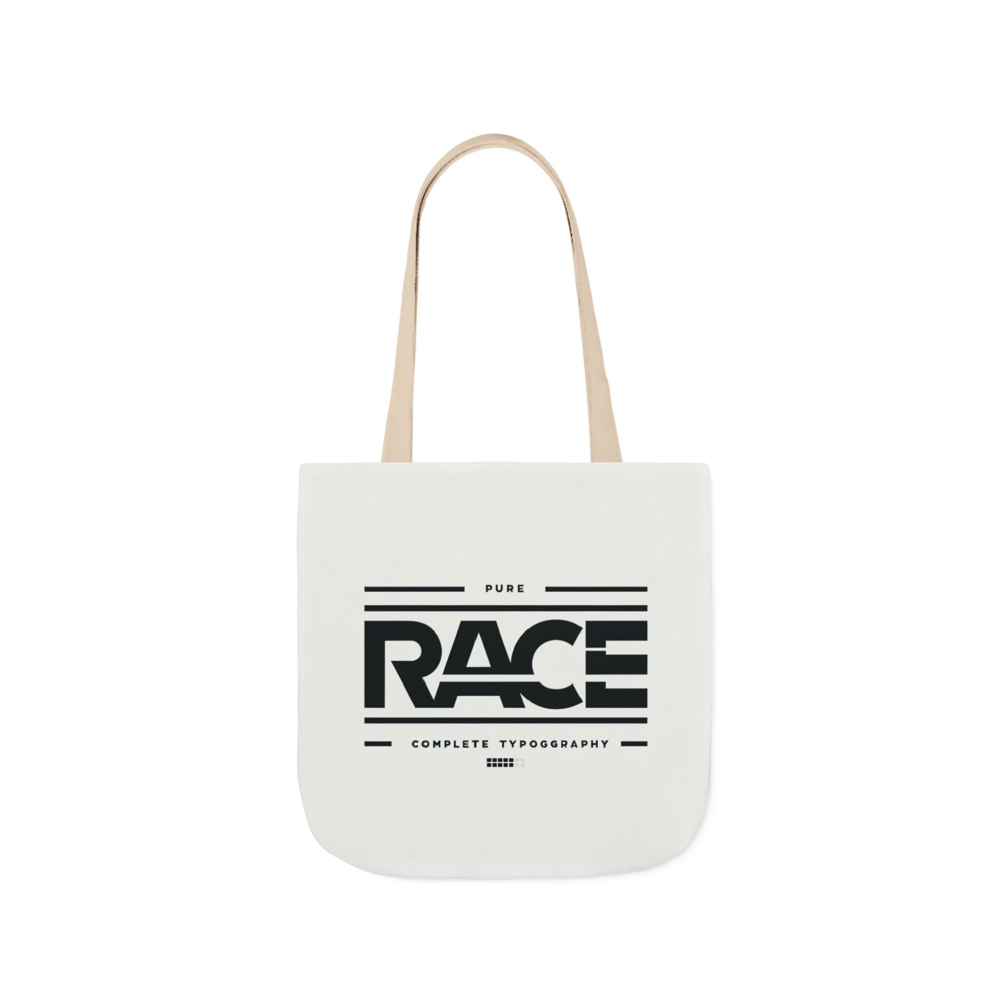 Minimalist Racing Themed Tote Bag