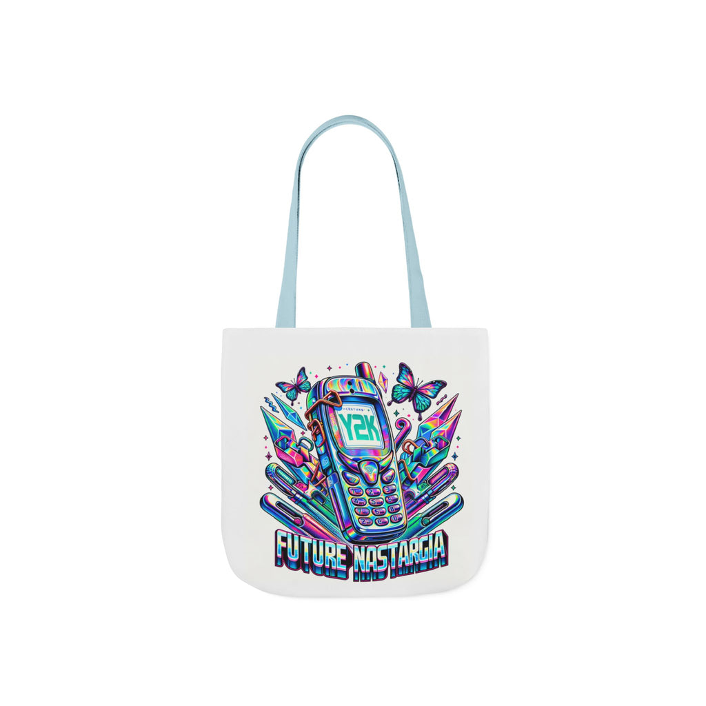 Y2K Nostalgia Tech Tote Bag – Retro Chic