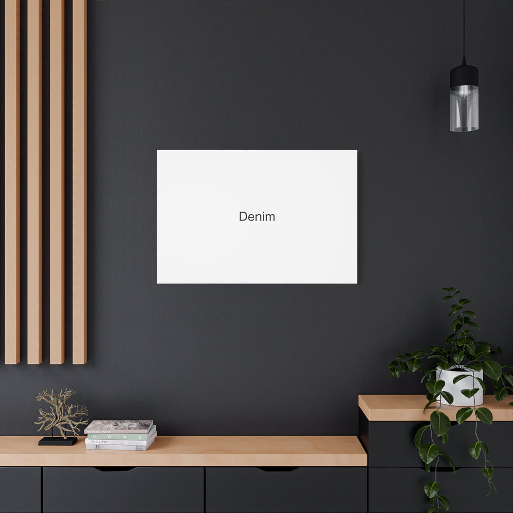 Indigo Americana Canvas Art