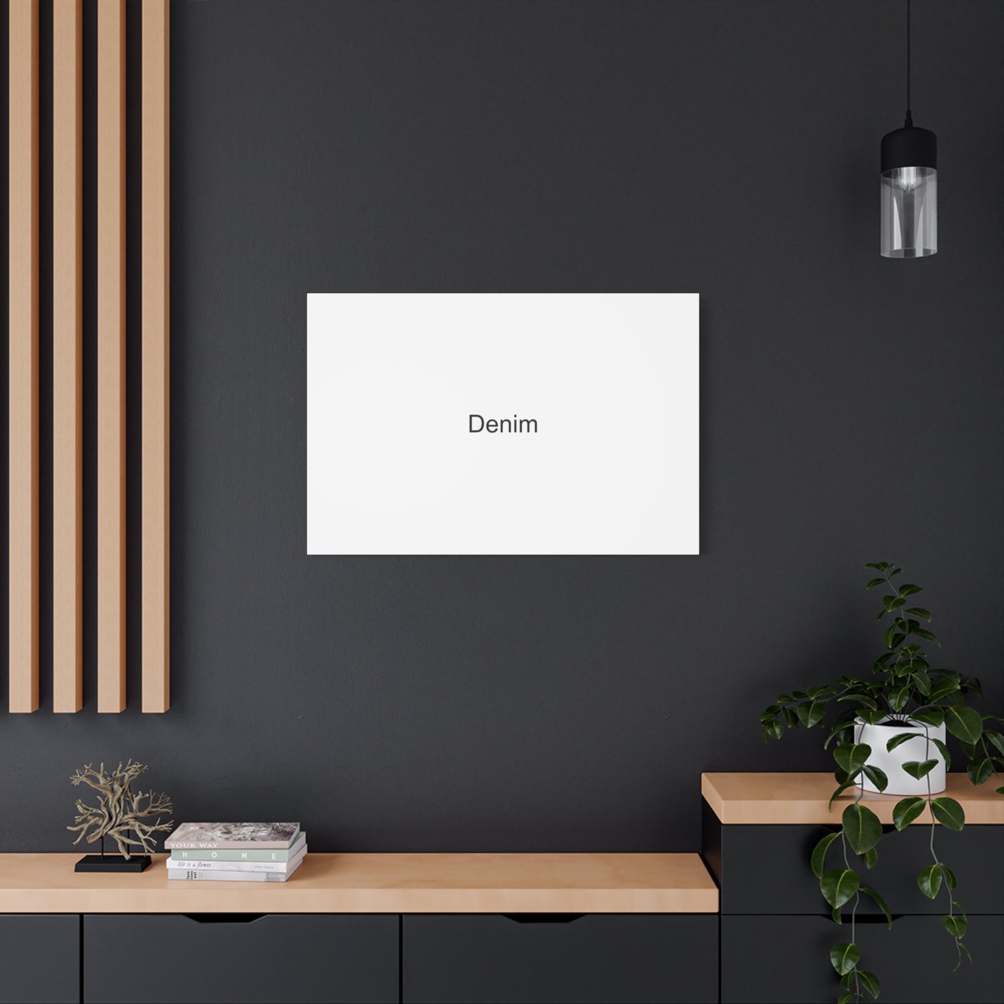 Indigo Americana Canvas Art