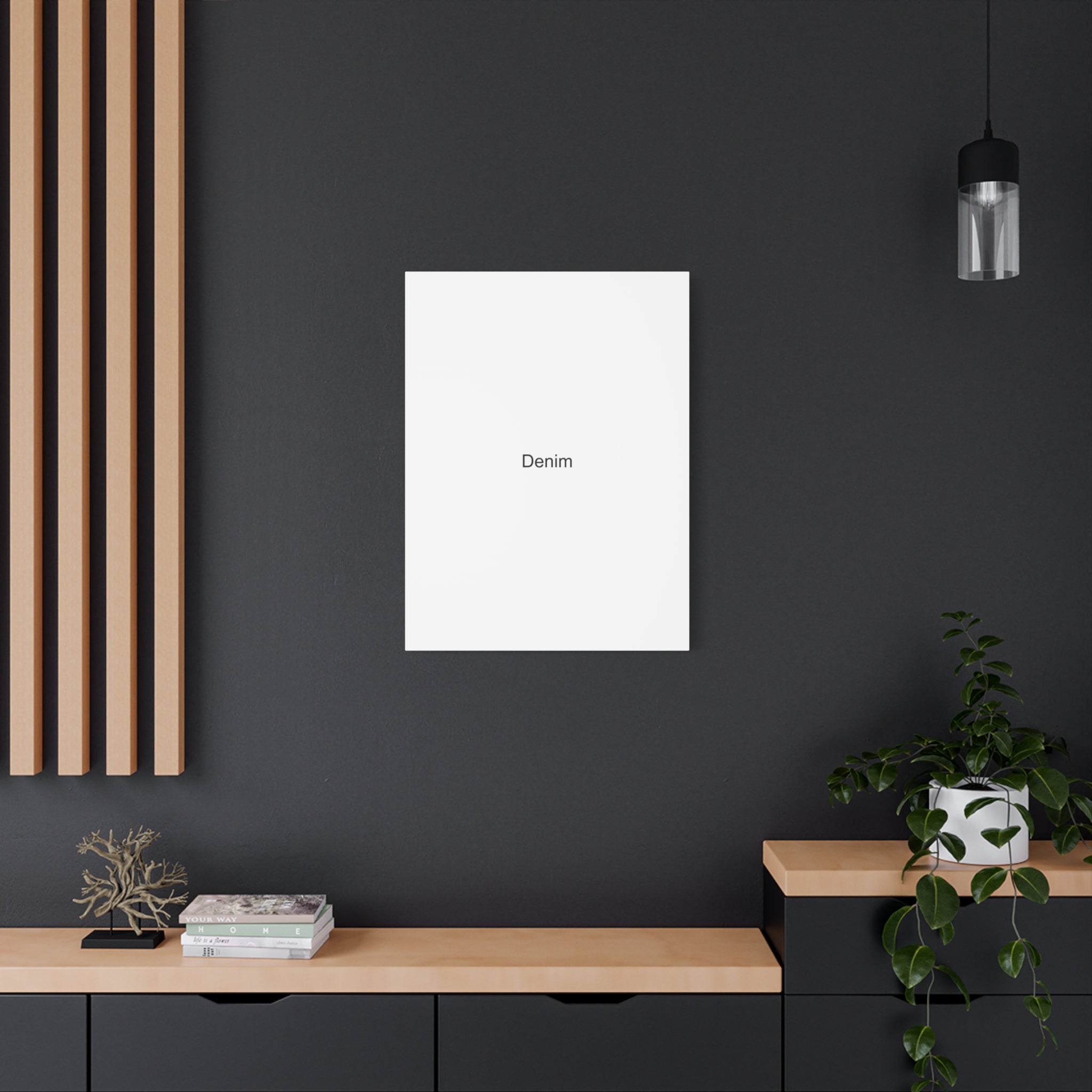 Indigo Americana Canvas Art