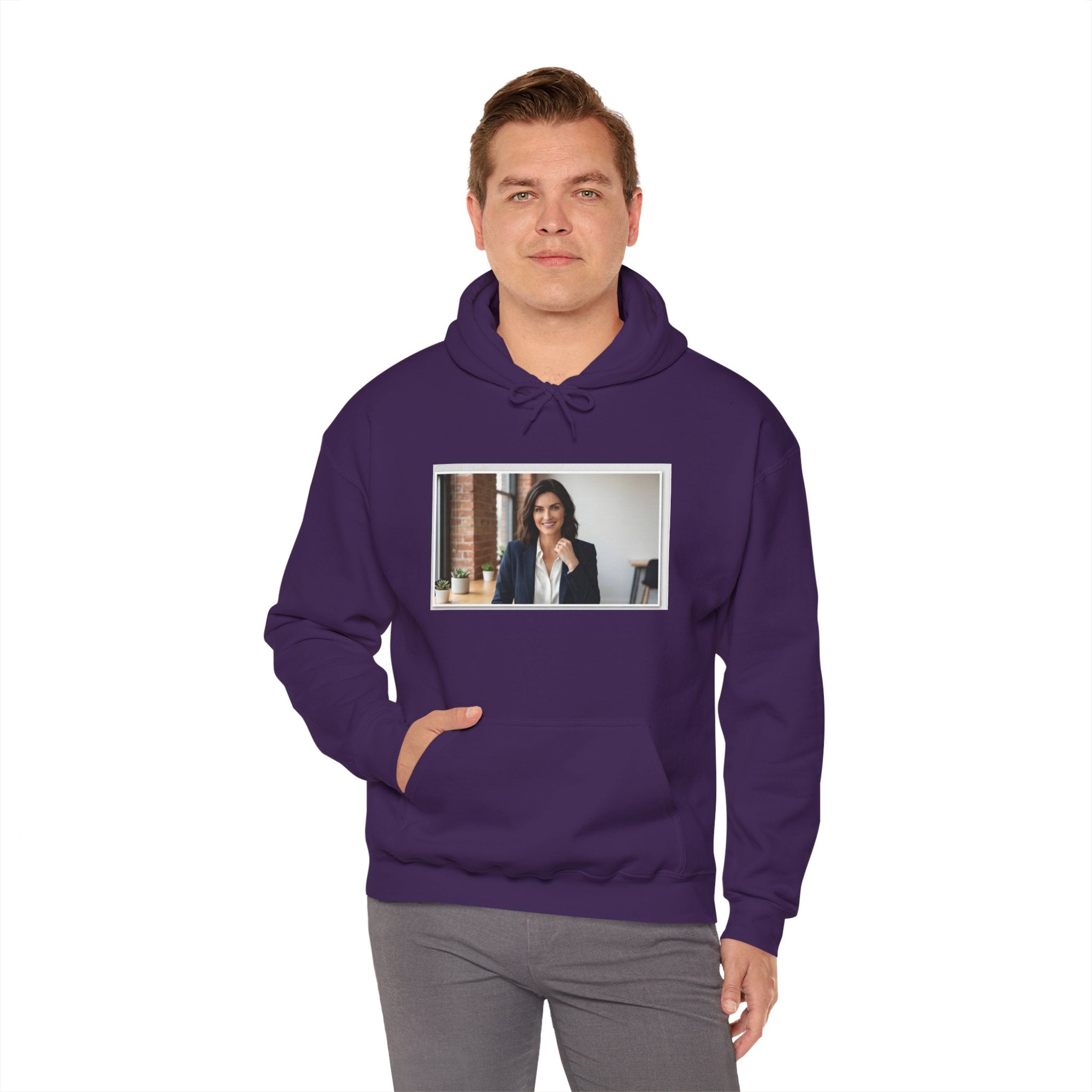 Personalized Hoodie Name: Boots  With a Picture of Boots on it