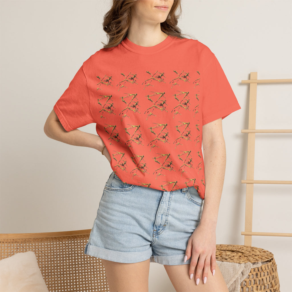 Swimmer Flying T-Shirt — Surreal Swimscape Graphic Tee Unisex
