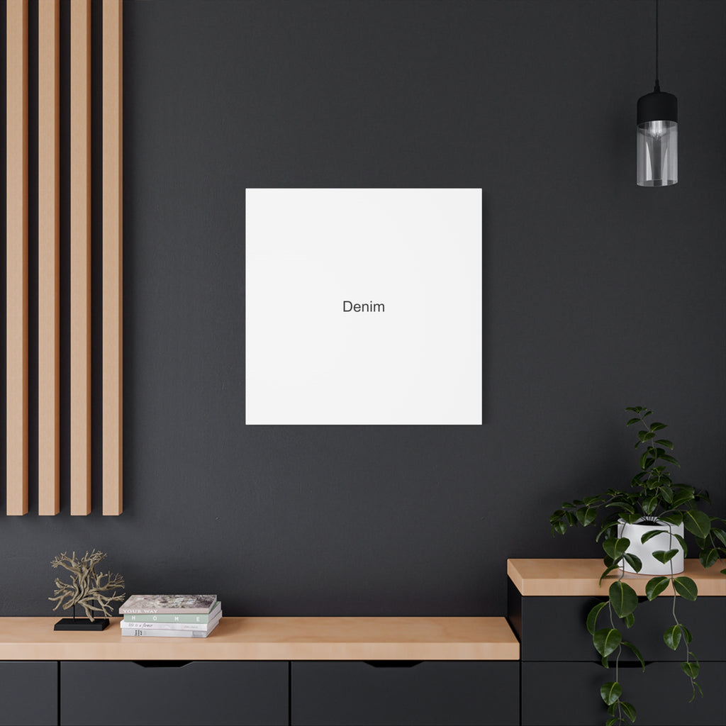Indigo Americana Canvas Art