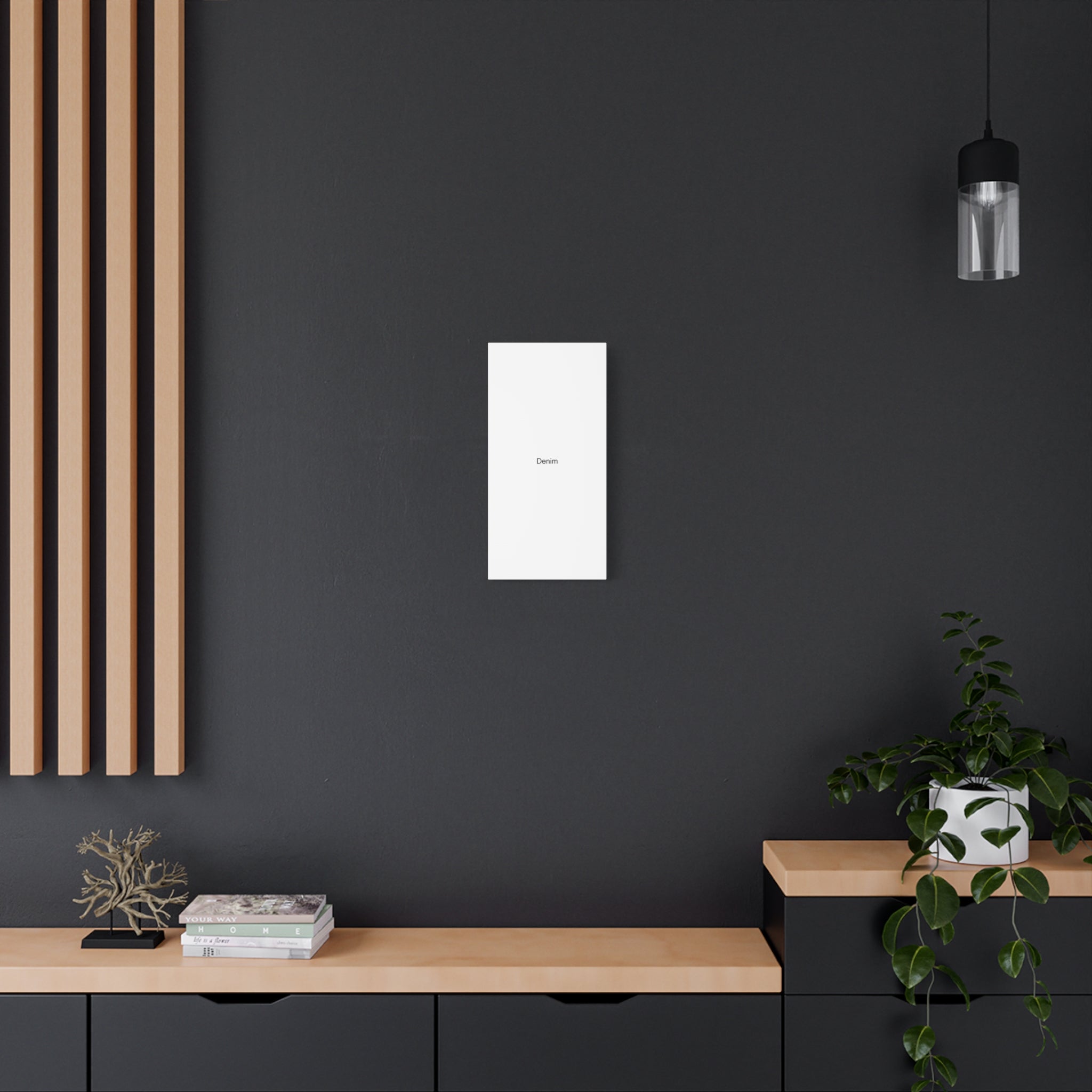 Indigo Americana Canvas Art