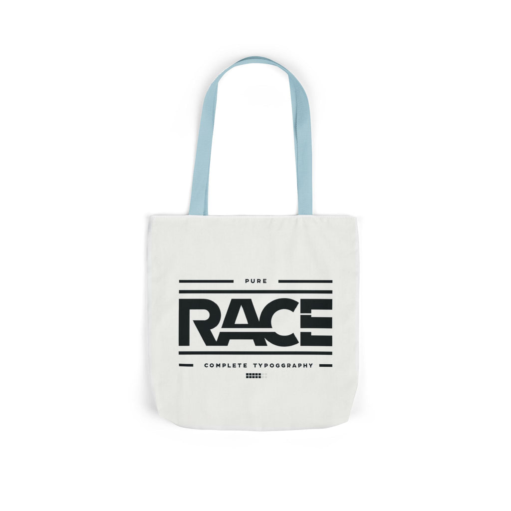 Minimalist Racing Themed Tote Bag