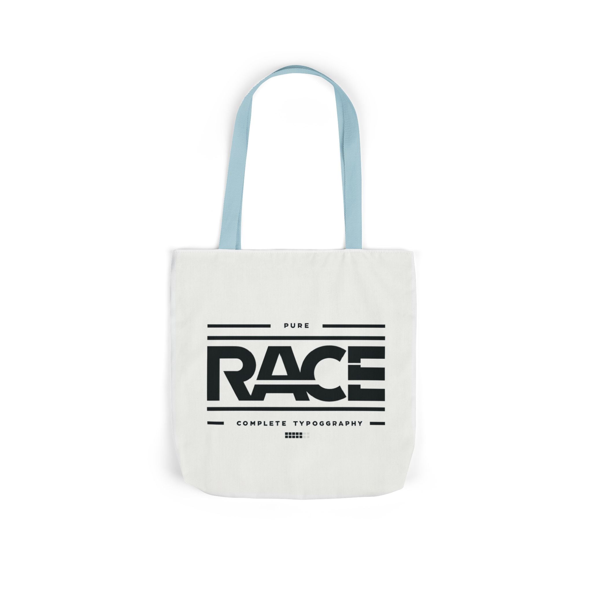 Minimalist Racing Themed Tote Bag